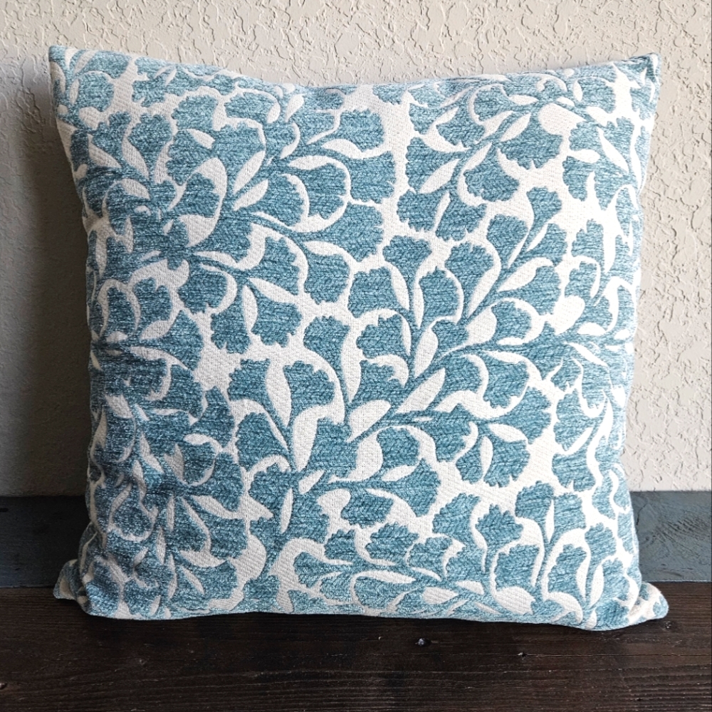 Teal Throw Pillow